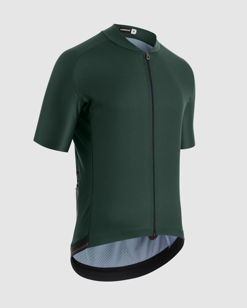 ASSOS Mille GT Jersey C2 Evo Herren Jersey, Grenade Green, Seitenansicht rechts