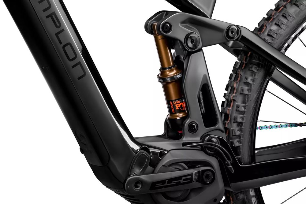 Simplon Rapcon Pmax, XT-12 2023 - Graphite/Schwarz, Detail Ansicht