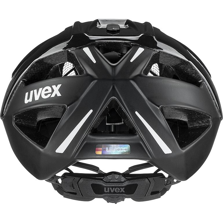 uvex gravel x, all black, Rückansicht