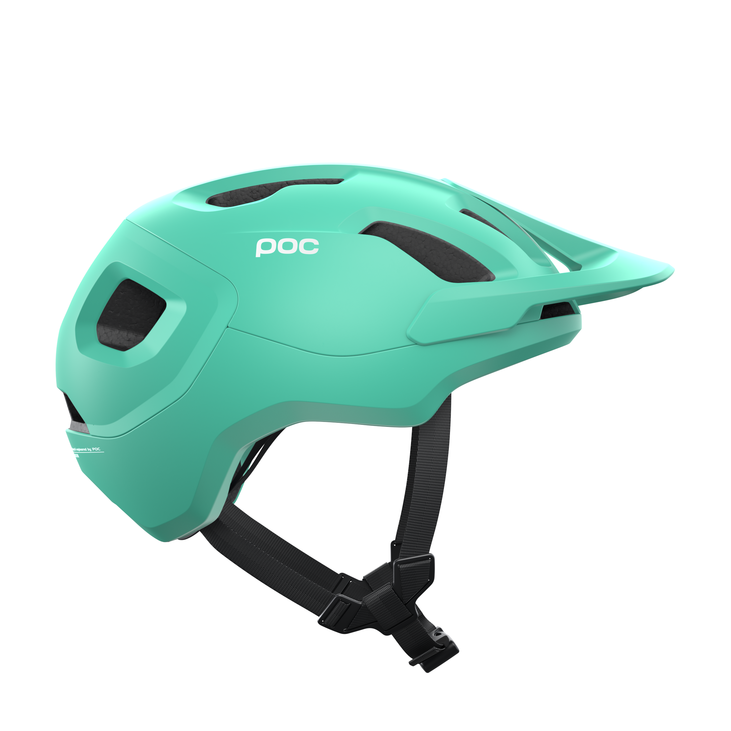 POC Axion SPIN Fahrradhelm - Fluorite Green Matt