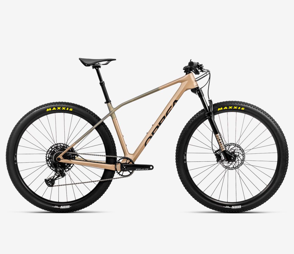 Orbea, ALMA M51 MTB Cross-Country 2023 - Baobab Brown - Green Gold (Matt)