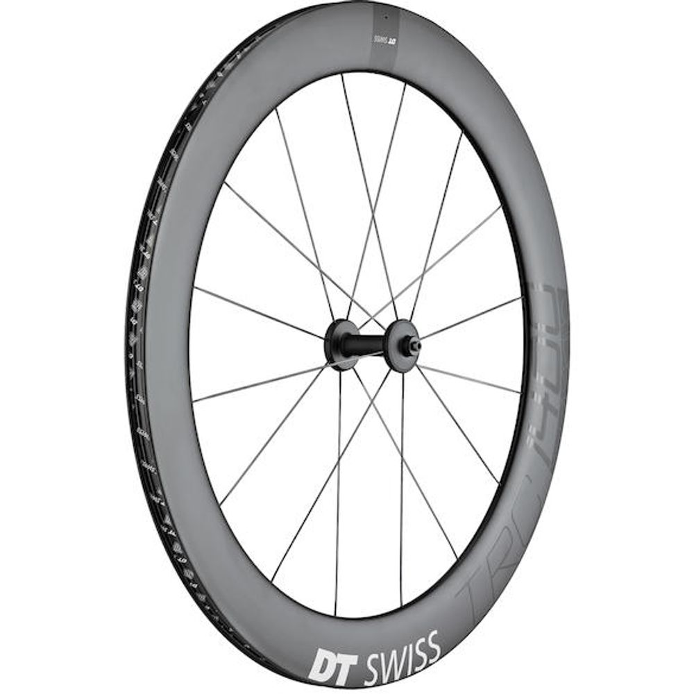 DT Swiss, Laufrad TRC 1400 Classic 65 mm Clincher - VR:100 mm bolt on