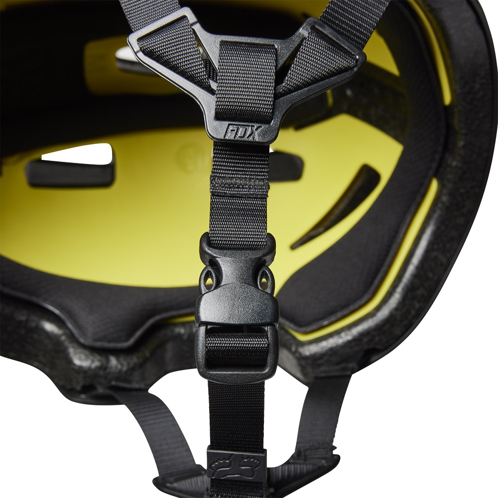 Fox Flight Helmet, CE MTB-Helm, black, Detail