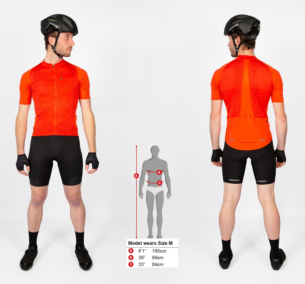 Endura GV500 Reiver S/S Jersey - paprika