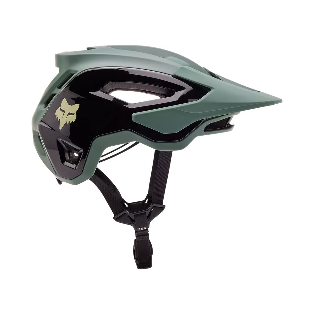 FOX Helm Speedframe Pro - Jägergrün - Seitenansicht