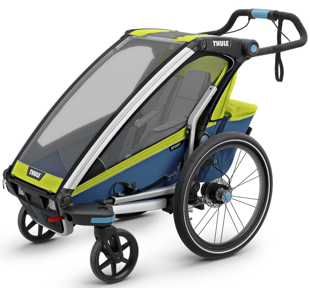 Thule Chariot Sport 1 Kinderanhänger 2019 chartreuse main