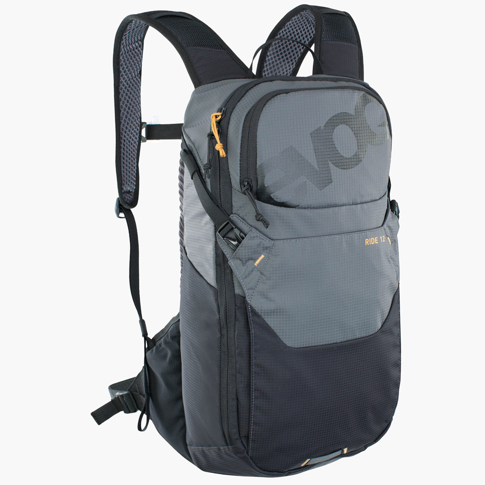 Evoc Ride 12L - multifunktionaler Rucksack in carbon grau schwarz