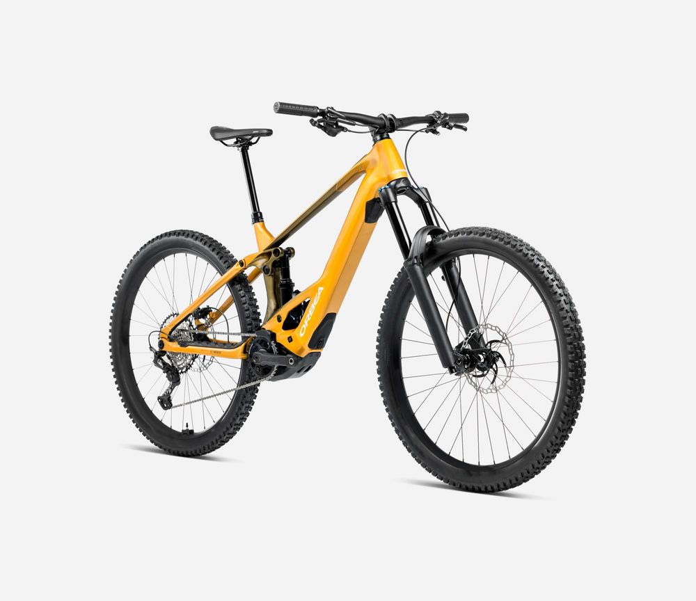 Orbea Wild H20 2025, Bumblee Yellow-Metallic Olive Green (Gloss), Vorderansicht