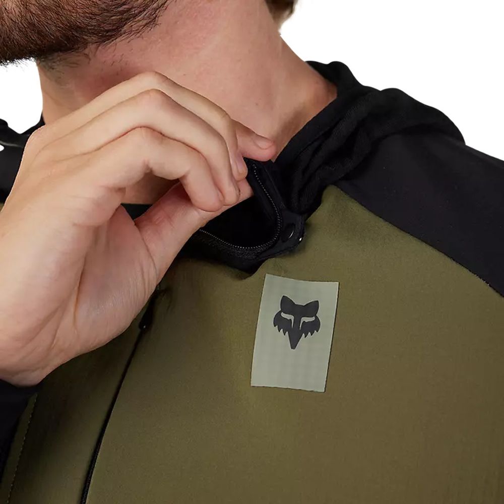 FOX Defend Thermal Hoodie - olive green