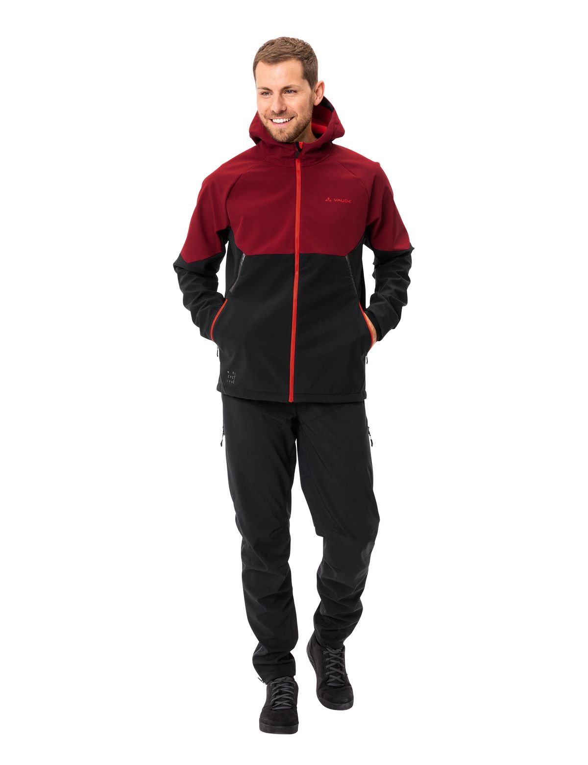 VAUDE Men's Qimsa Softshell Jacket - carmine