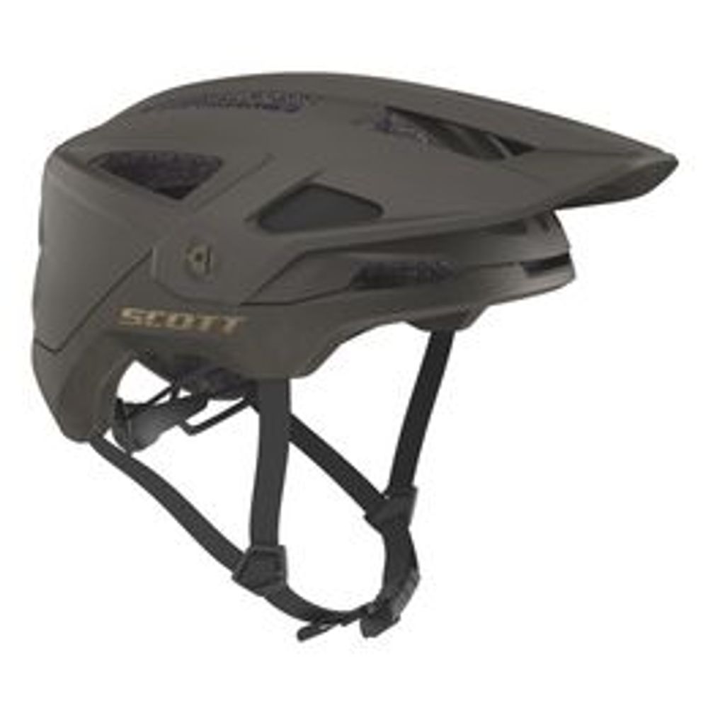 SCOTT Stego Plus (CE) Fahrradhelm, marble brown, Seitenansicht