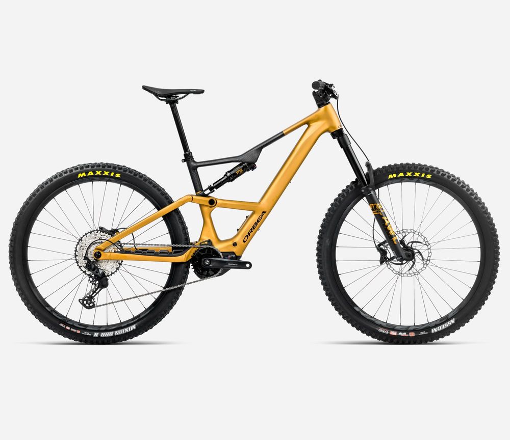 Orbea Rise LT H20 2025, Bumblebee Yellow-Black (Matt), Seitenansicht