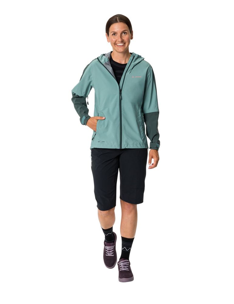 VAUDE Women's Moab Rain Jacket II - dusty moss