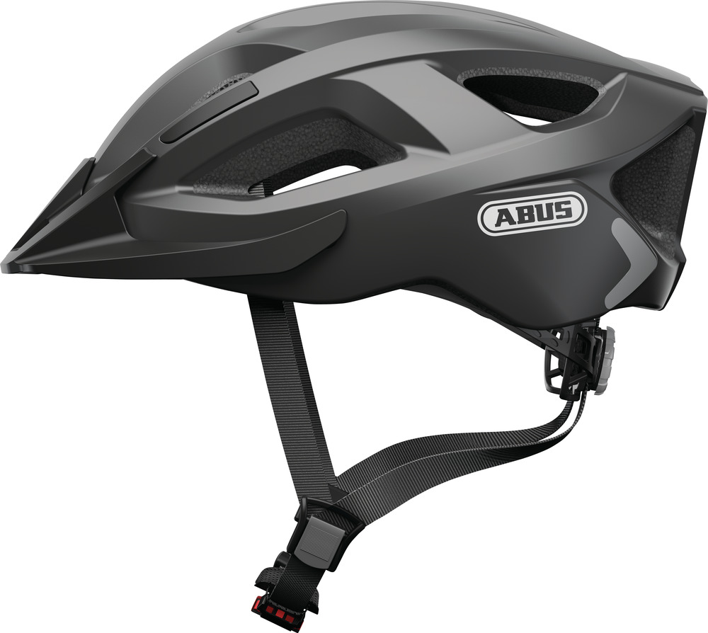 Abus ADURO 2.0 Fahrradhelm/ titan/ Seitenansicht