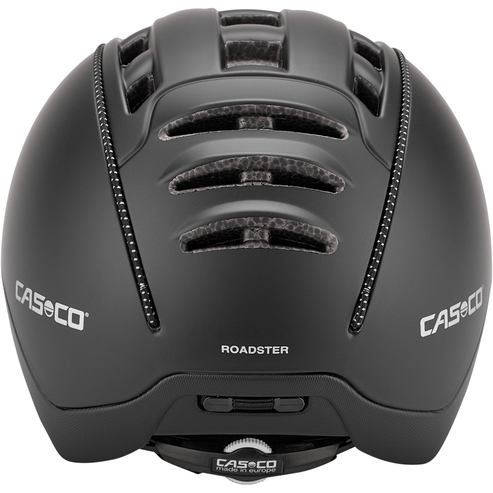 Casco Roadster - schwarz matt, Hinterseite