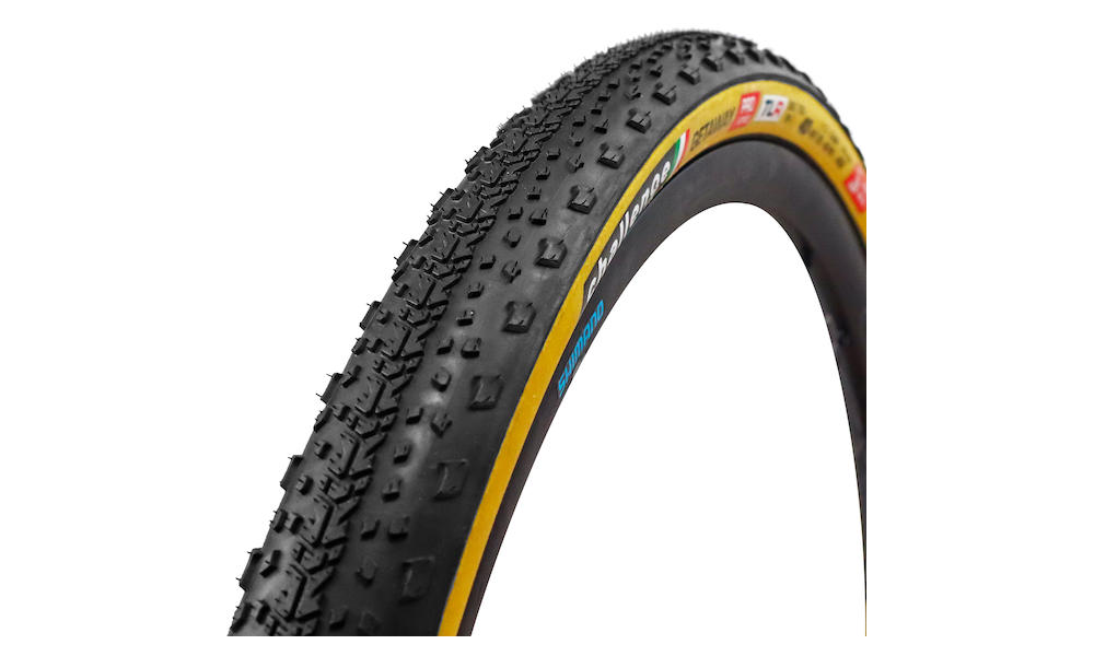 CHALLENGE Gravel-Reifen Getaway Pro Handmade TLR Clincher - schwarz/braun