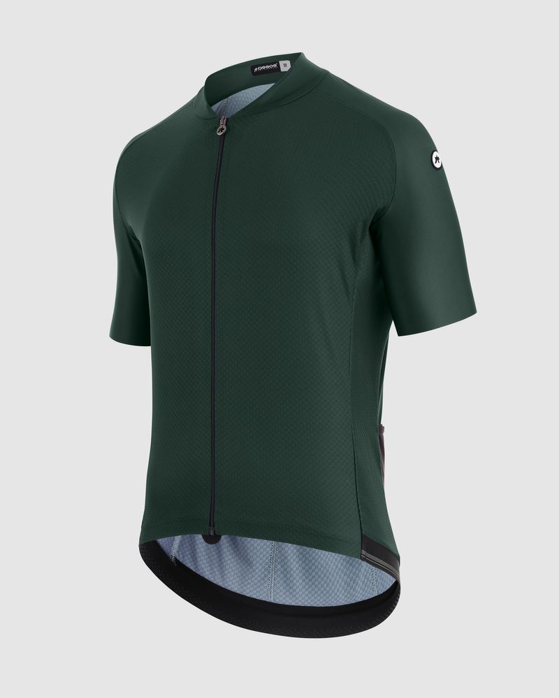 ASSOS Mille GT Jersey C2 Evo Herren Jersey, Grenade Green, Seitenansicht links