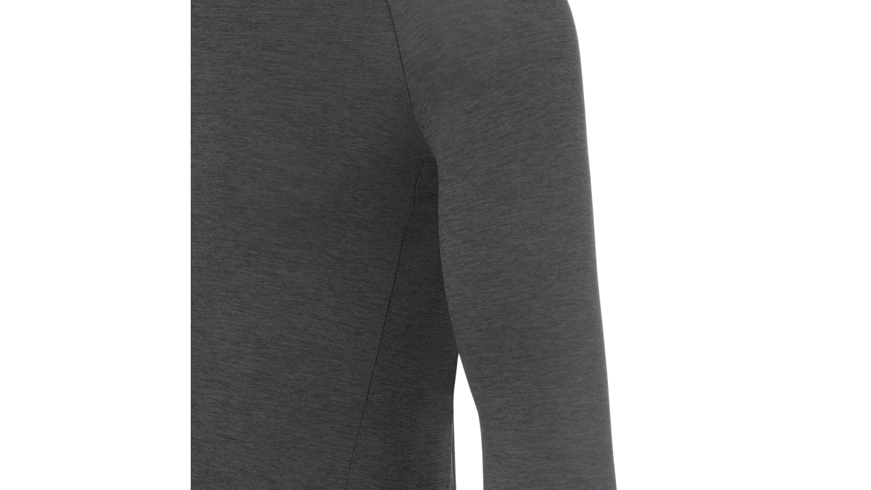 Giro M New Road LS Jersey, charcoal heather