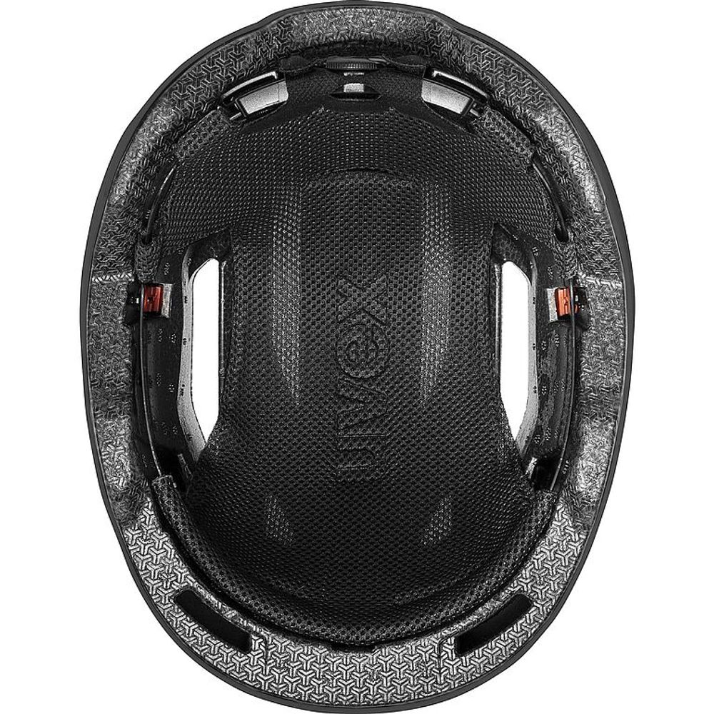 uvex urban planet Helm, black matt, Innenansicht