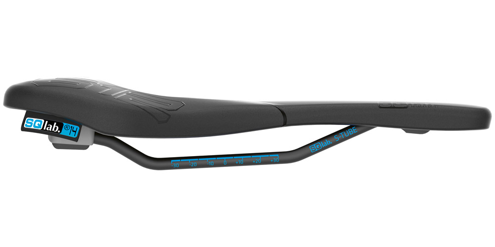 SQlab Ergowave active 612 Fahrradsattel seitlich