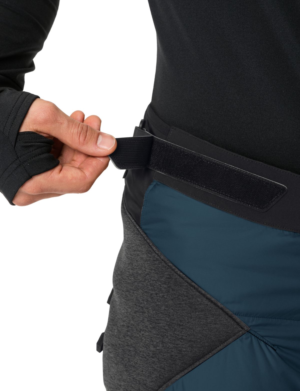 VAUDE Minaki Shorts III in dark sea, Detail