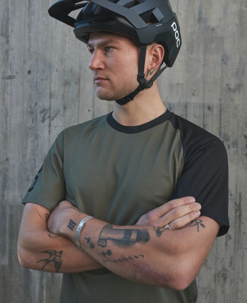 POC, MTB Pure Tee - Epidote Green, Vorderseite