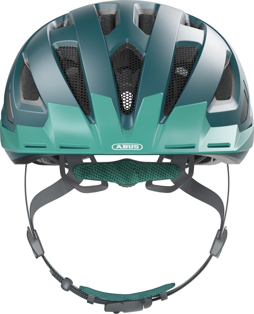 ABUS Urban-I 3.0 Fahrradhelm/ core green/ Frontansicht