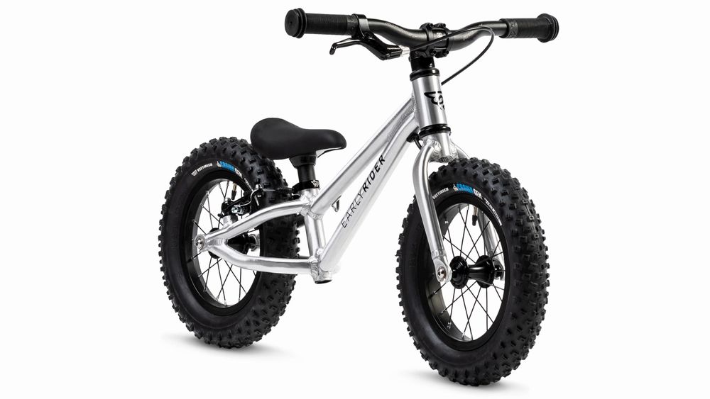 Early Rider, Big Foot 12, Kinderrad 2023 - brushed aluminium