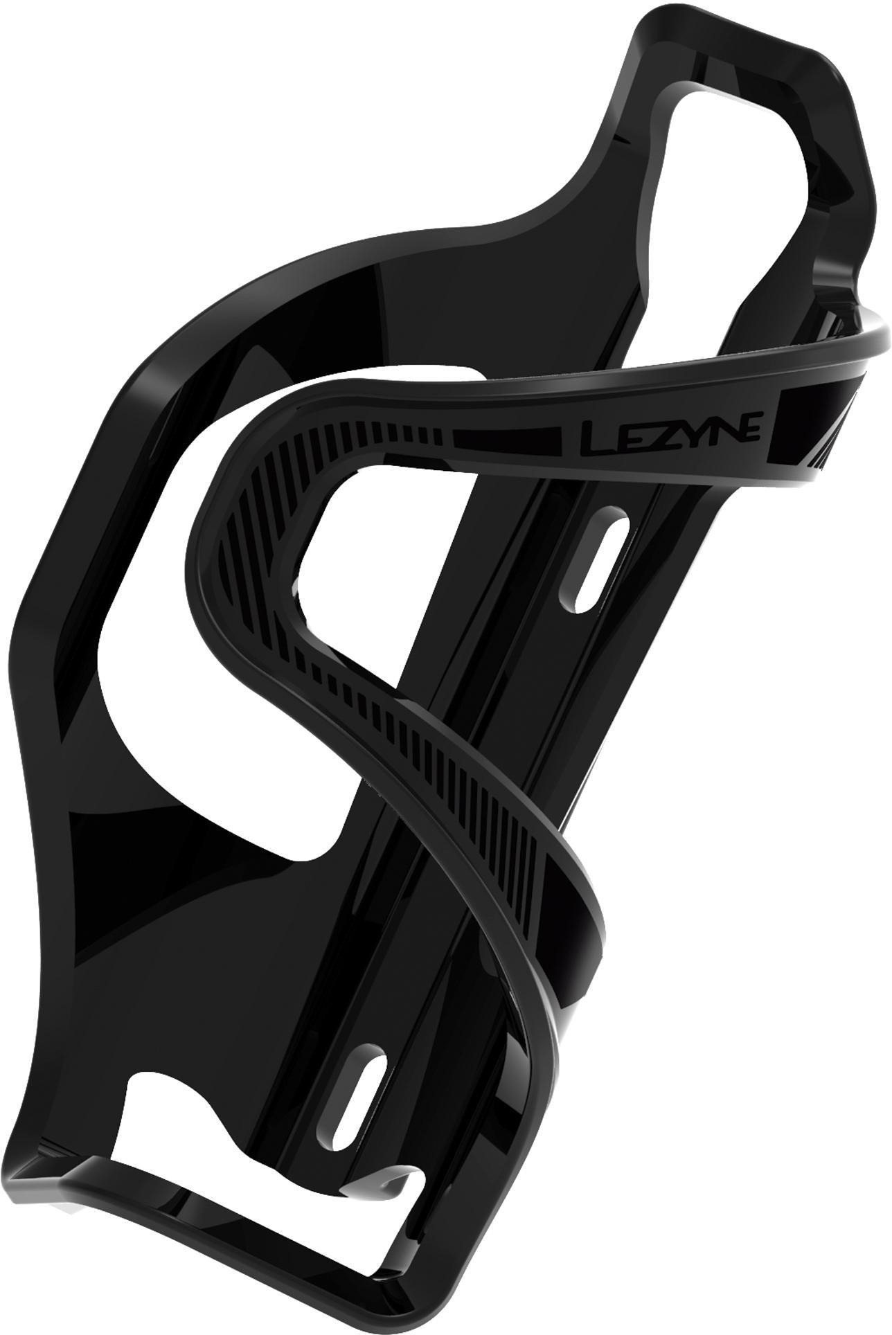 Lezyne Wasserflaschenhalter Flow Cage E SL-L, Matrix/ links/ schwarz- schwarz