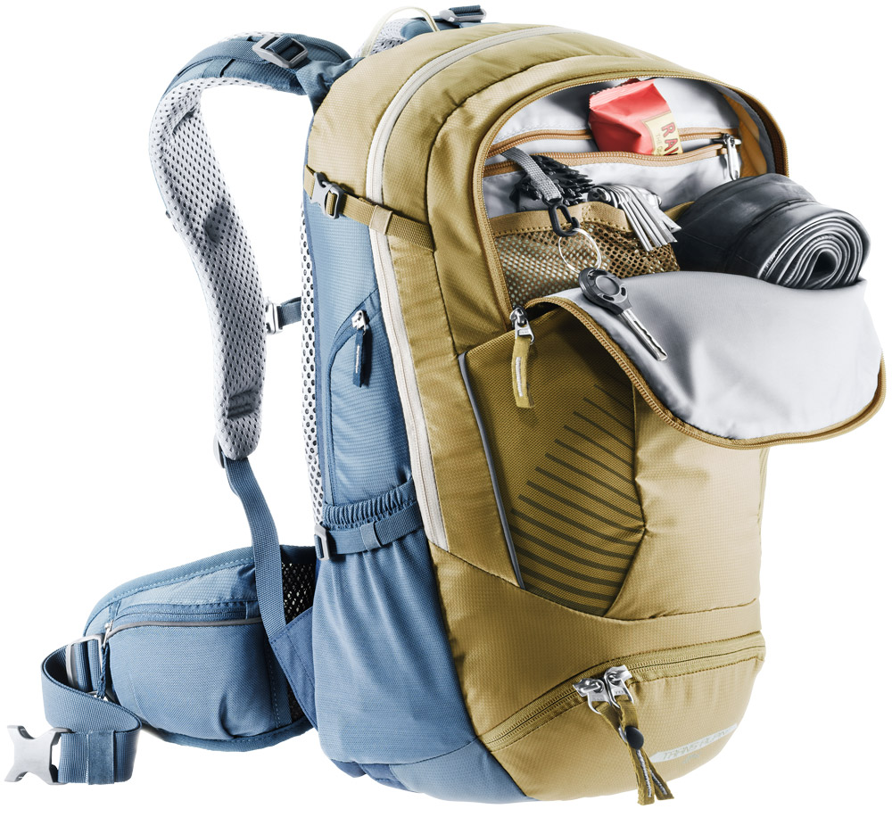 Deuter Trans Alpine 24 Rucksack in clay marine offen oben