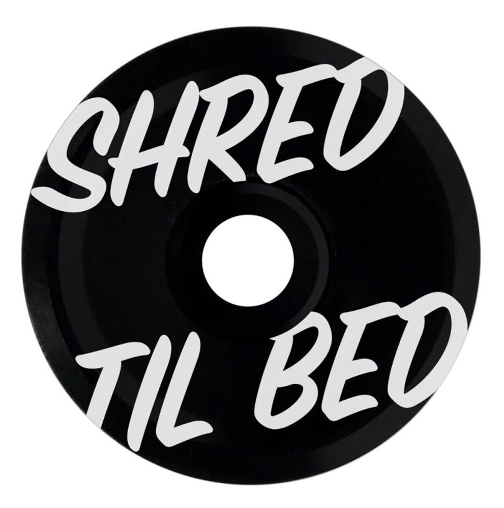 Kids Ride Shotgun Shred Til Bed Stem Cap Ahead-Kappe 1 1/8 Zoll