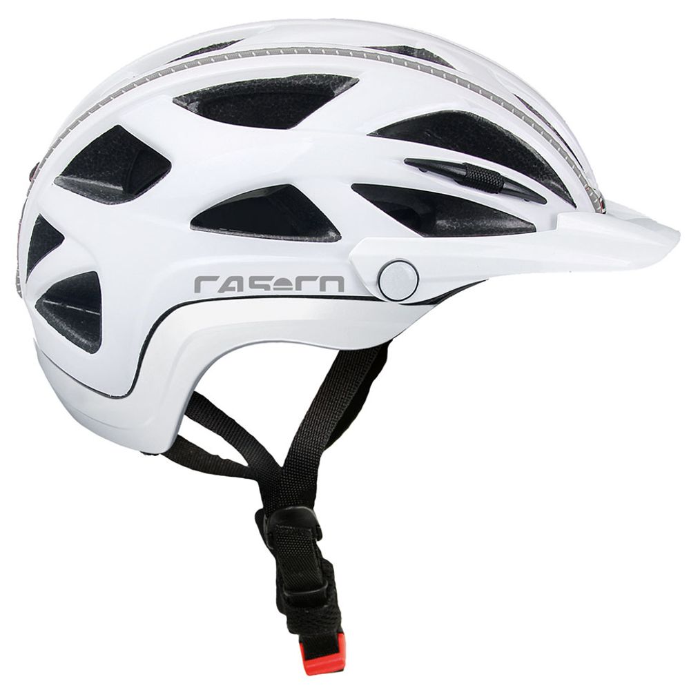 Casco Activ 2U Fahrradhelm - 2. Wah, weiß, Seitenansicht