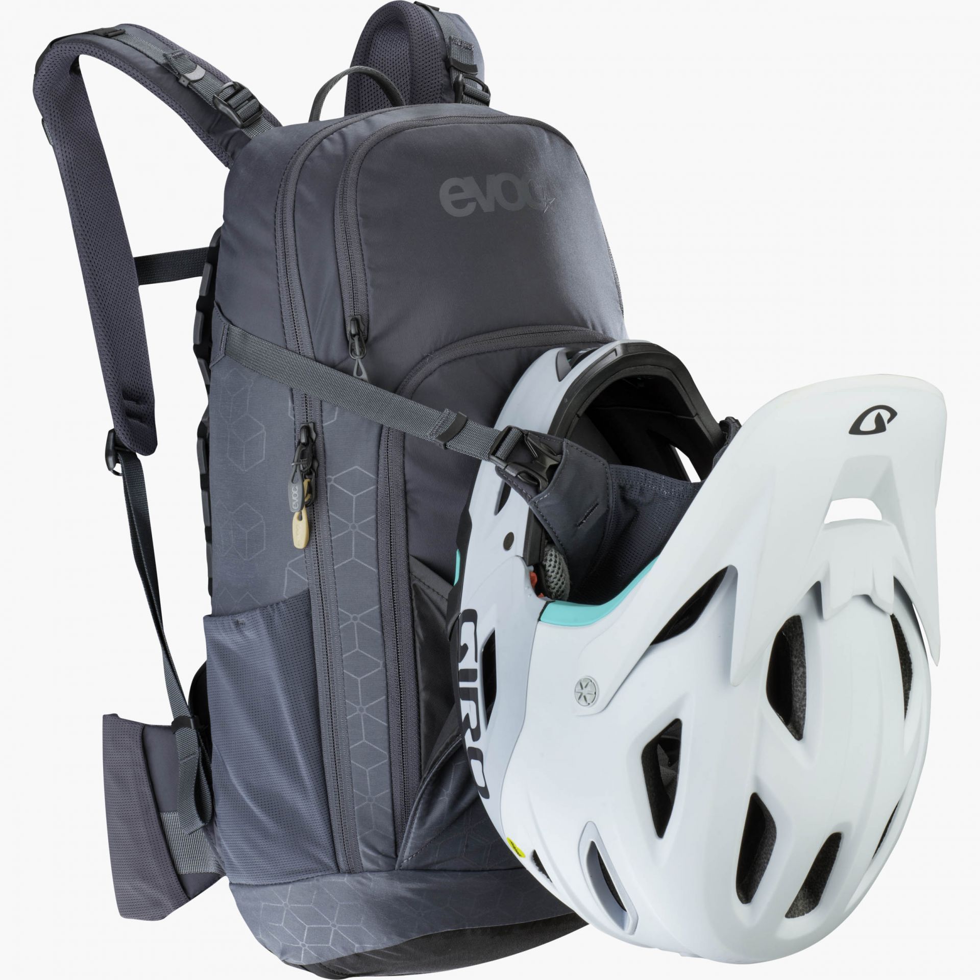 EVOC Neo 16L - Protektorrucksack in Carbon Grey