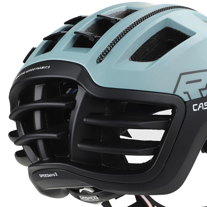 Casco SPEEDairo 2 RS inkl. Vautron-Visier/ Gravel-Grün2 Matt