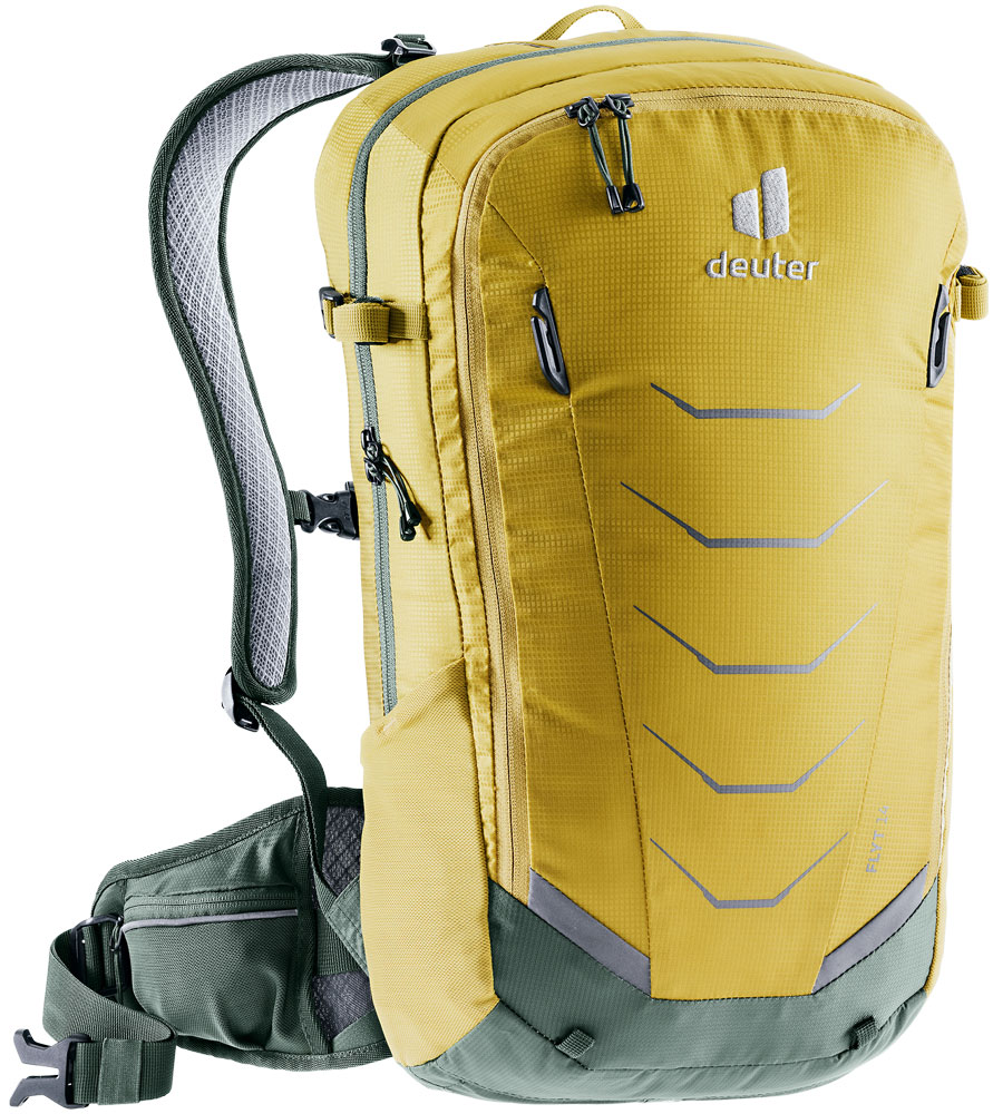 deuter Flyt 14 Fahrrad-Rucksack turmeric ivy gelb grün main