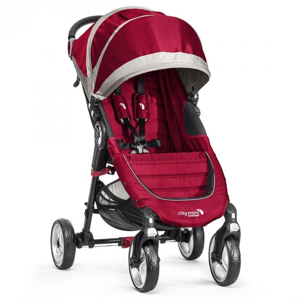 Baby Jogger CITY MINI™ 4-Rad 2016 crimson/gray - 2. Wahl