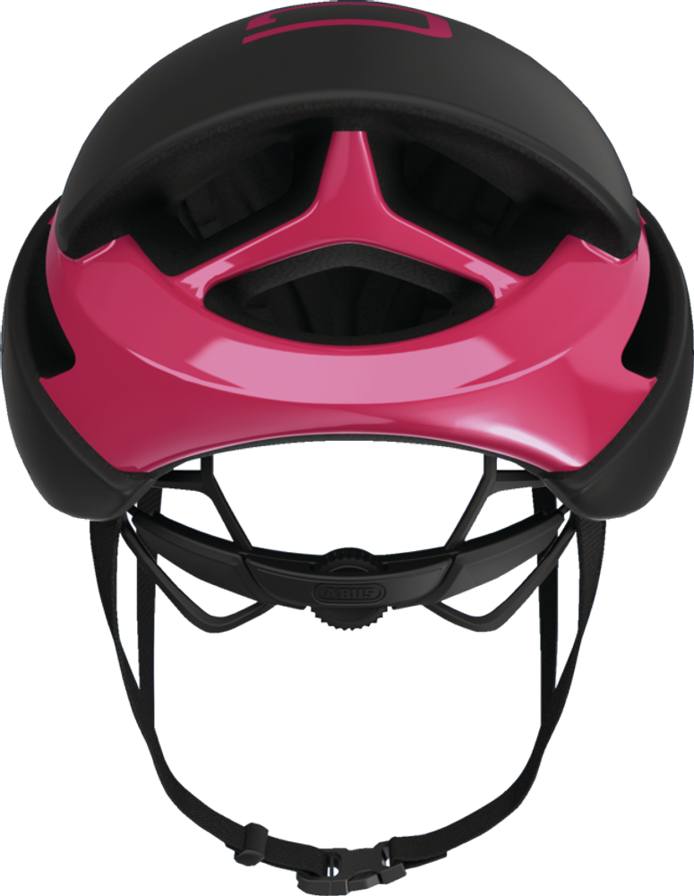 Abus GAMECHANGER Fahrradhelm, fuchsia pink, Rückansicht