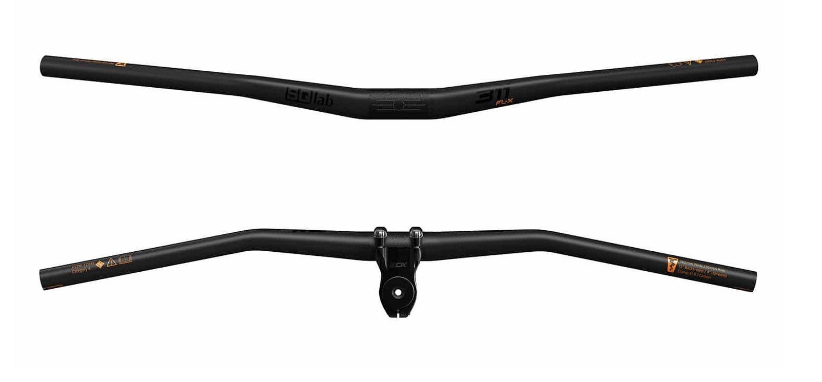 SQLab Fahrradlenker 311 FL-X Carbon 12°