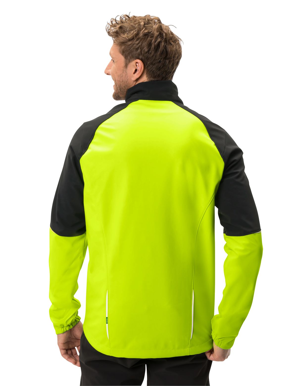 VAUDE, Men's Wintry Jacket IV - neon Yellow, Hinterseite