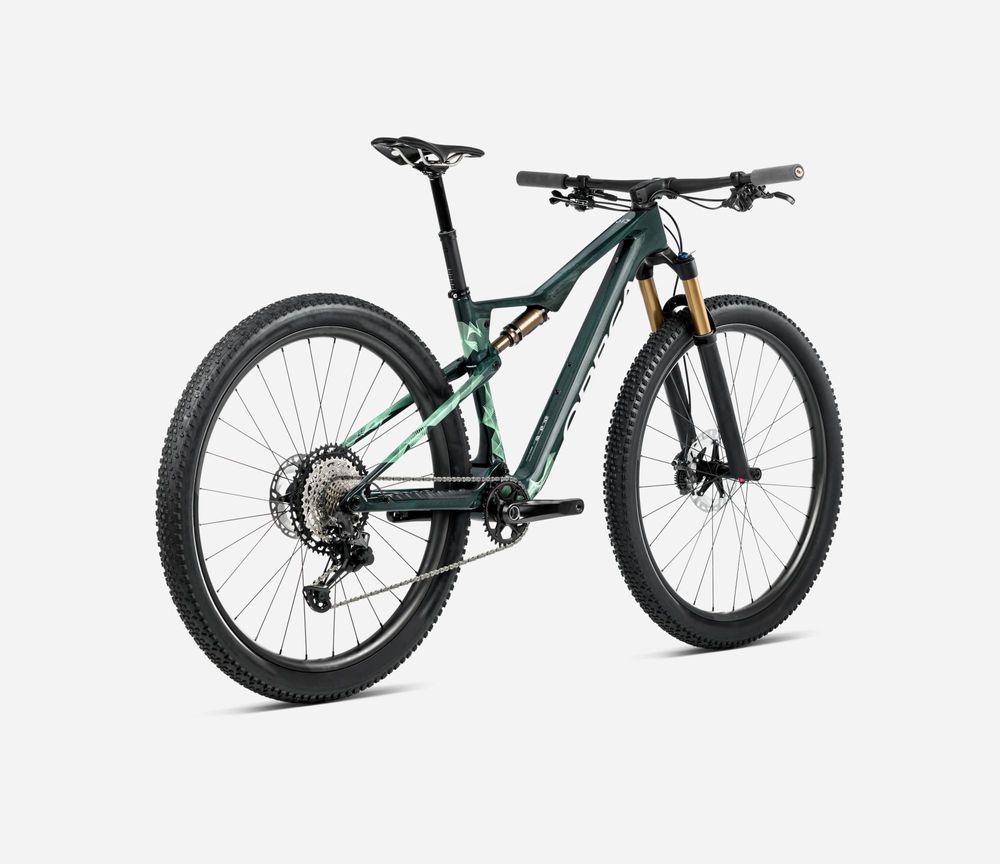 Orbea Oiz M-Pro 2025 - Oft Forest Green-Green Mint (Gloss)