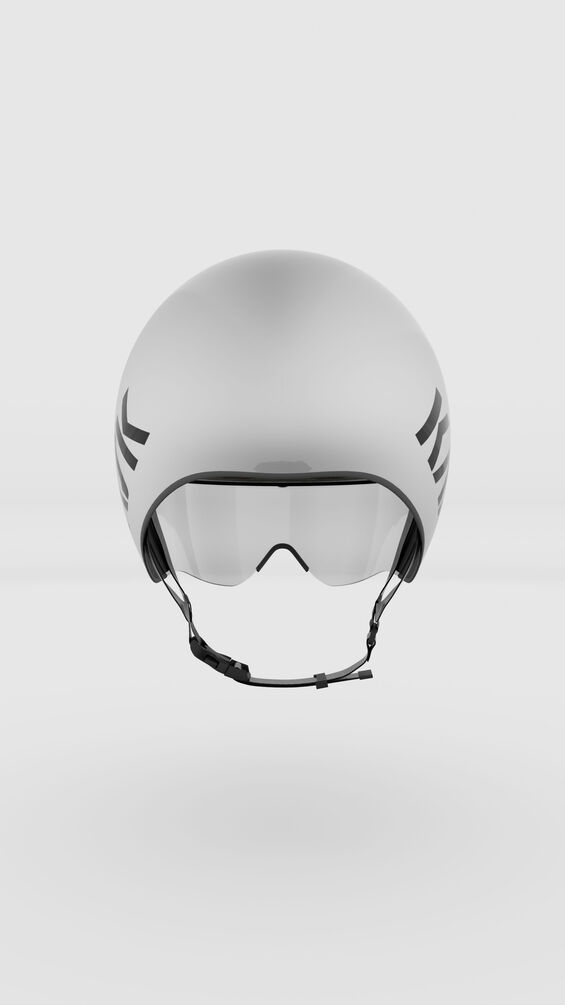 KASK Bambino Pro Helm - White - Frontansicht