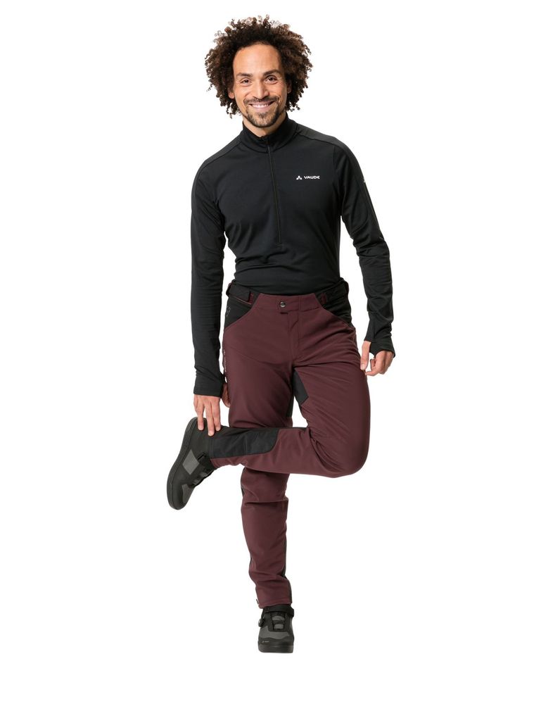 VAUDE Men's Qimsa Softshell Pants II - dark oak