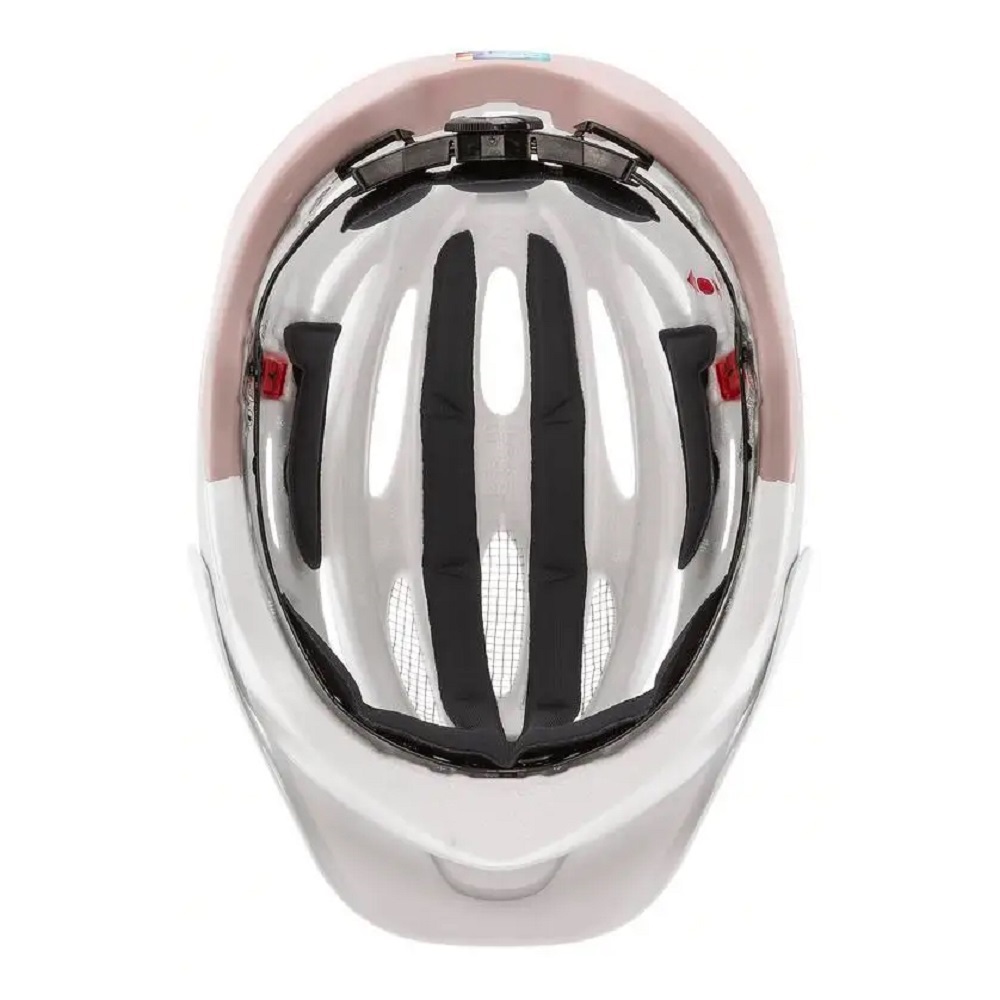 uvex true cc Fahrradhelm, sand-dust rose mat, Innenansicht