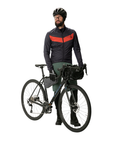  Vaude Men's Kuro Insulation Jacket, black, Vorderansicht, angezogen