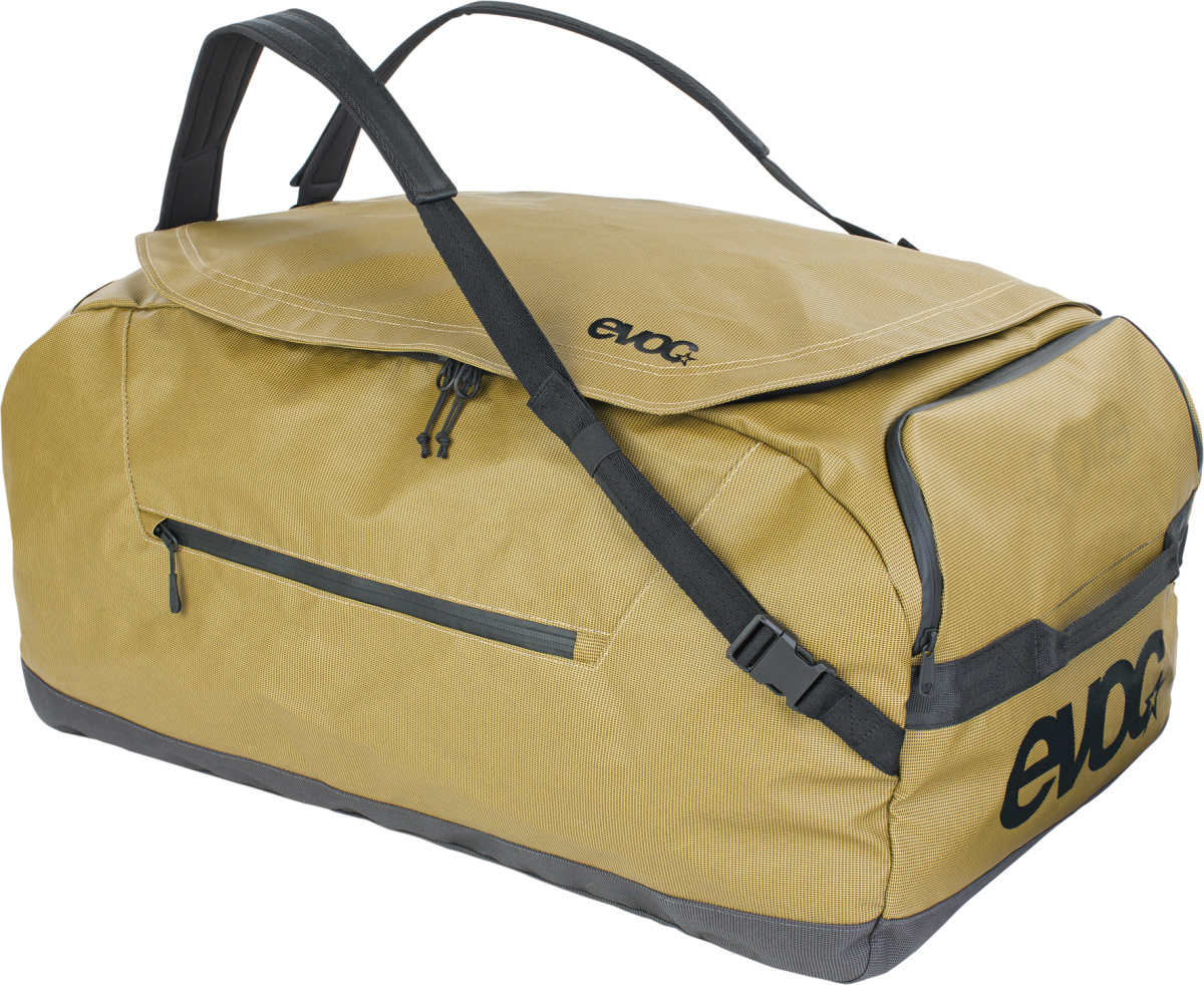 EVOC DUFFLE BAG 100 2022 - curry/black