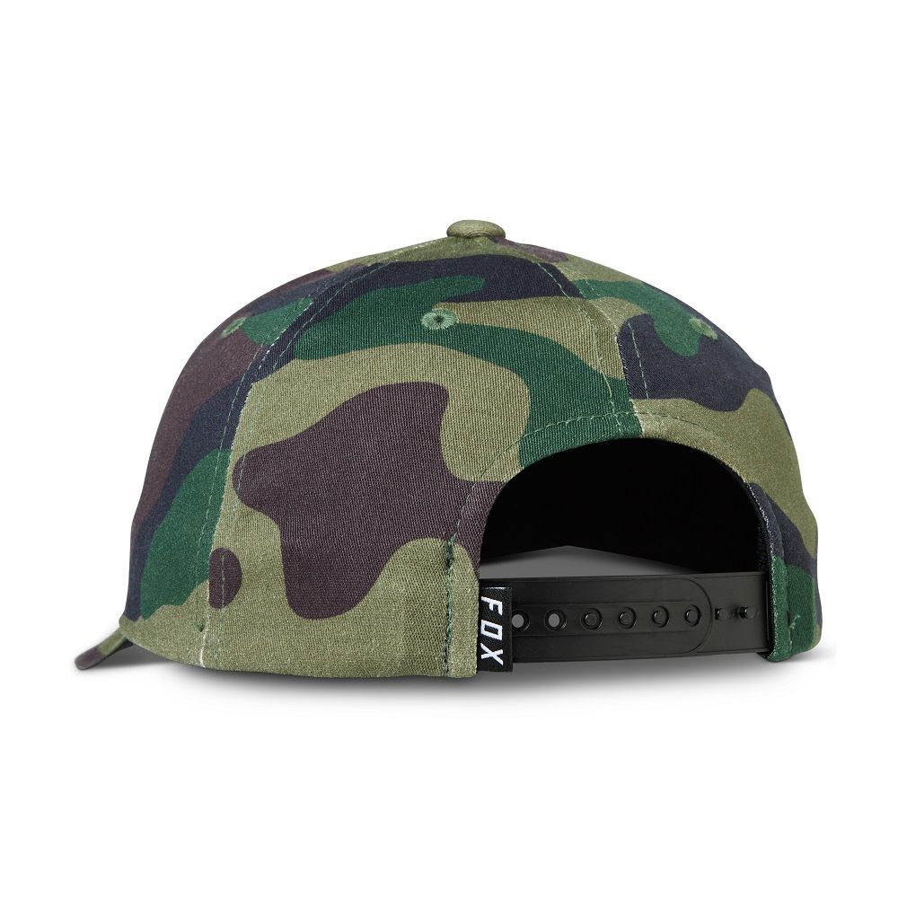 FOX Youth VZNS Camo 10 Snapack Mütze, green camo, Rückansicht