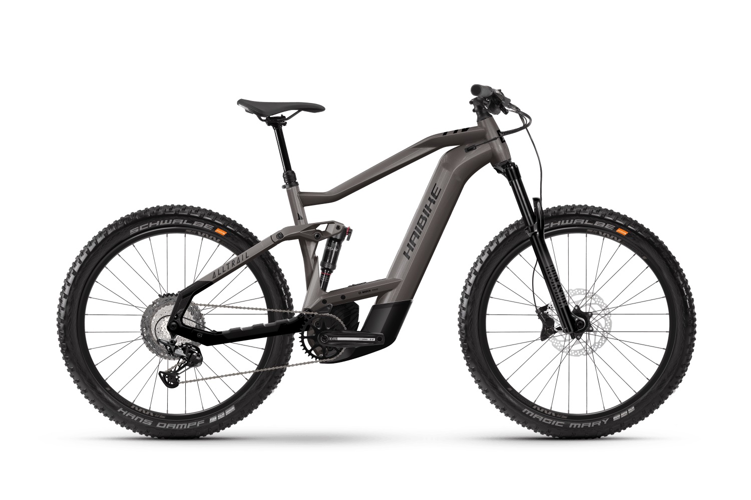 Haibike AllTrail 10 29 2023 - pebble grey/black - gloss - Seitenansicht