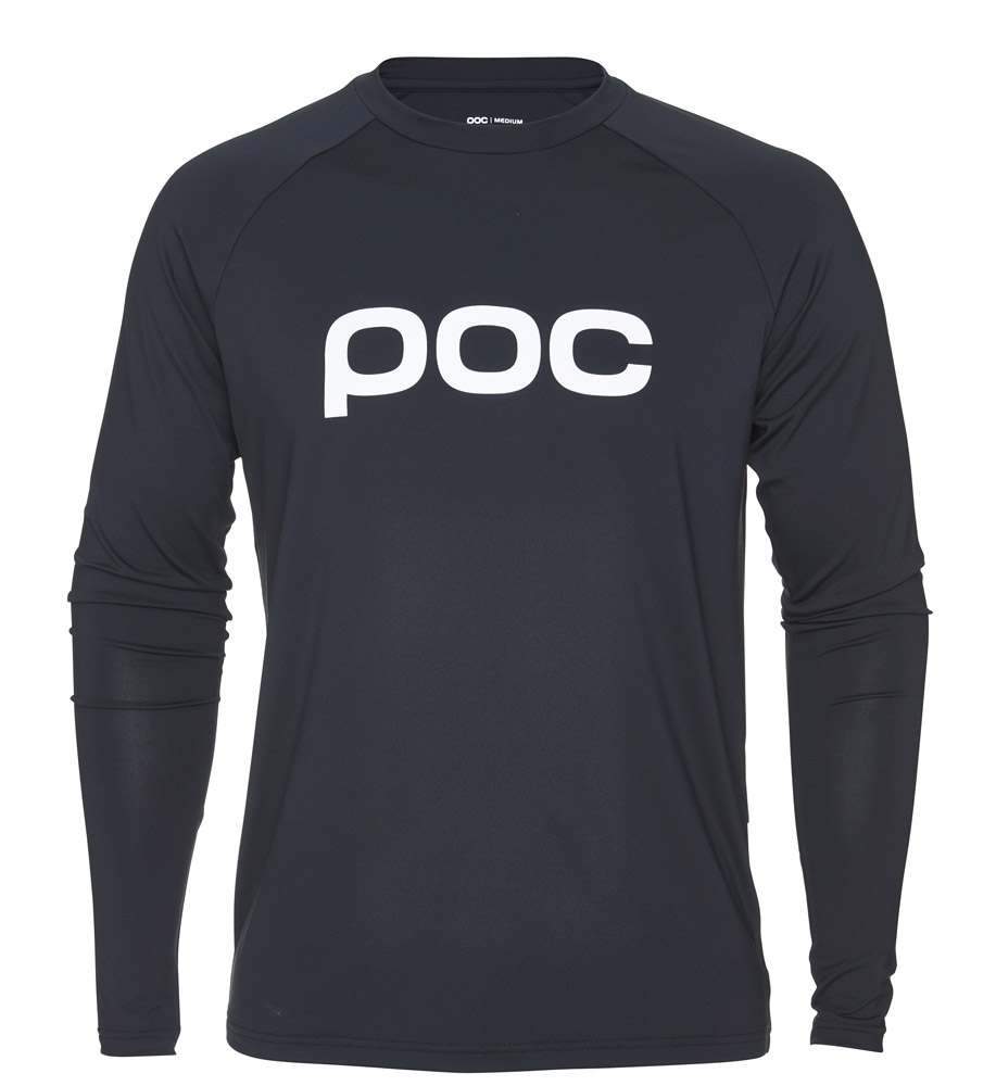 POC Essential Enduro Jersey uranium black front