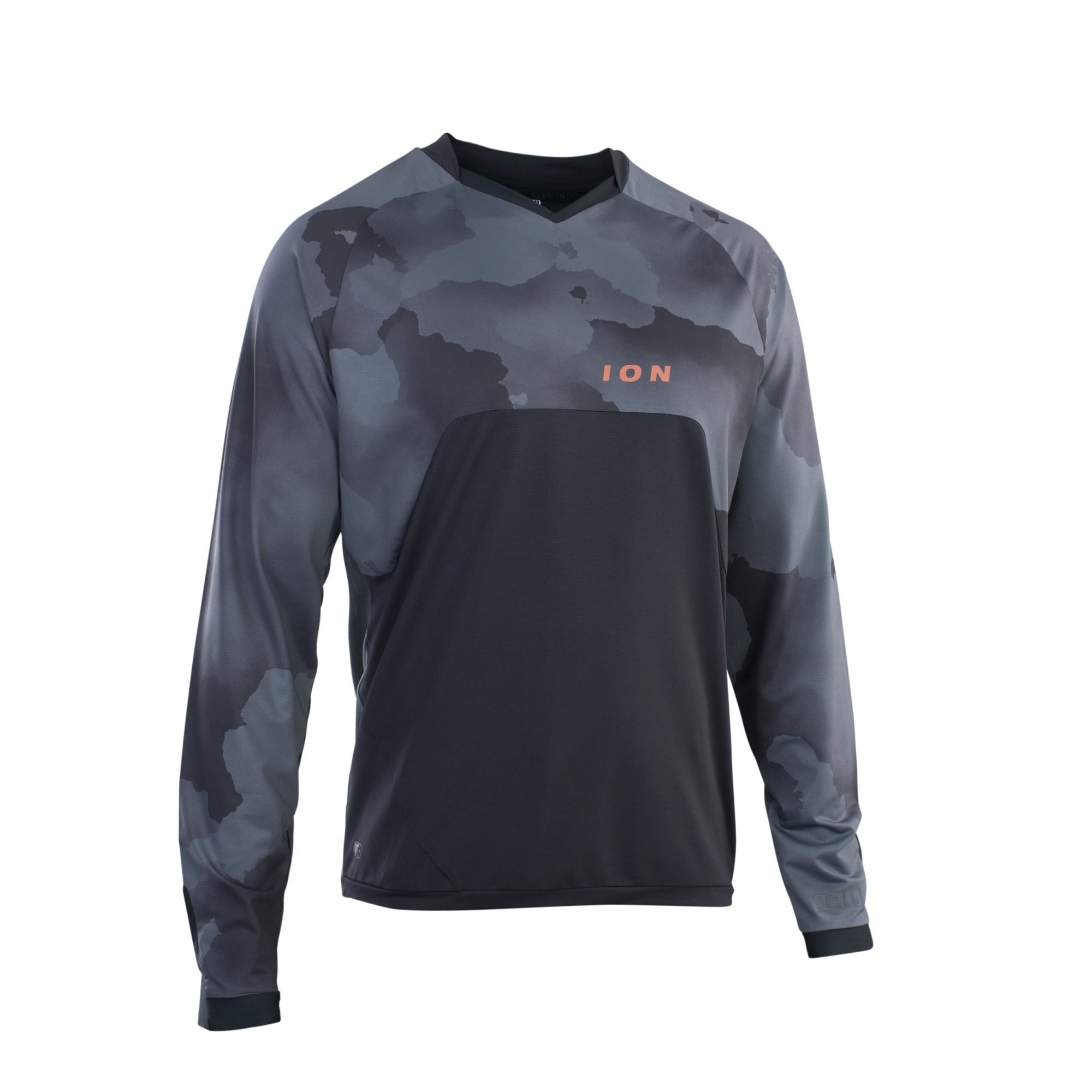 ION Bike Tee Traze Amp LS AFT men - black