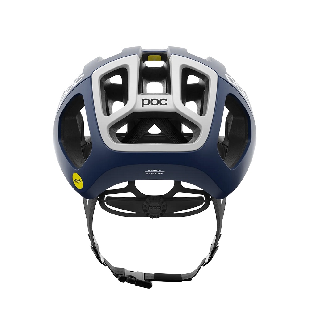 POC Ventral Air MIPS Fahrradhelm - lead blue matt 